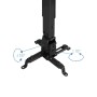 Comprar Soporte de Techo para Proyector TOOQ PJ2012T-B/ Inclinable/ hasta 20kg - Ganga Electrónica