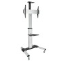 Comprar Soporte de Suelo Inclinable/ Ajustable con Ruedas TOOQ FS1870M-B para TV de 37-70'/ hasta 50kg - Ganga Electrónica