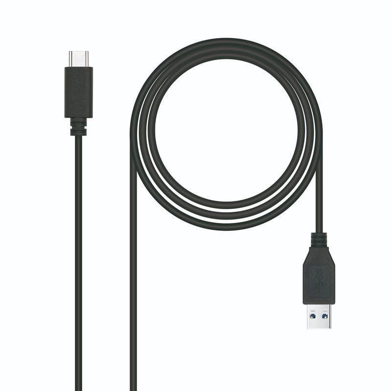 Comprar Cable USB 3.1 Tipo-C Nanocable 10.01.4001-L150/ USB Tipo-C Macho - USB Macho/ 10Gbps/ 1.5m/ Negro - Ganga Electrónica
