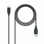 Comprar Cable USB 3.1 Tipo-C Nanocable 10.01.4001-L150/ USB Tipo-C Macho - USB Macho/ 10Gbps/ 1.5m/ Negro - Ganga Electrónica