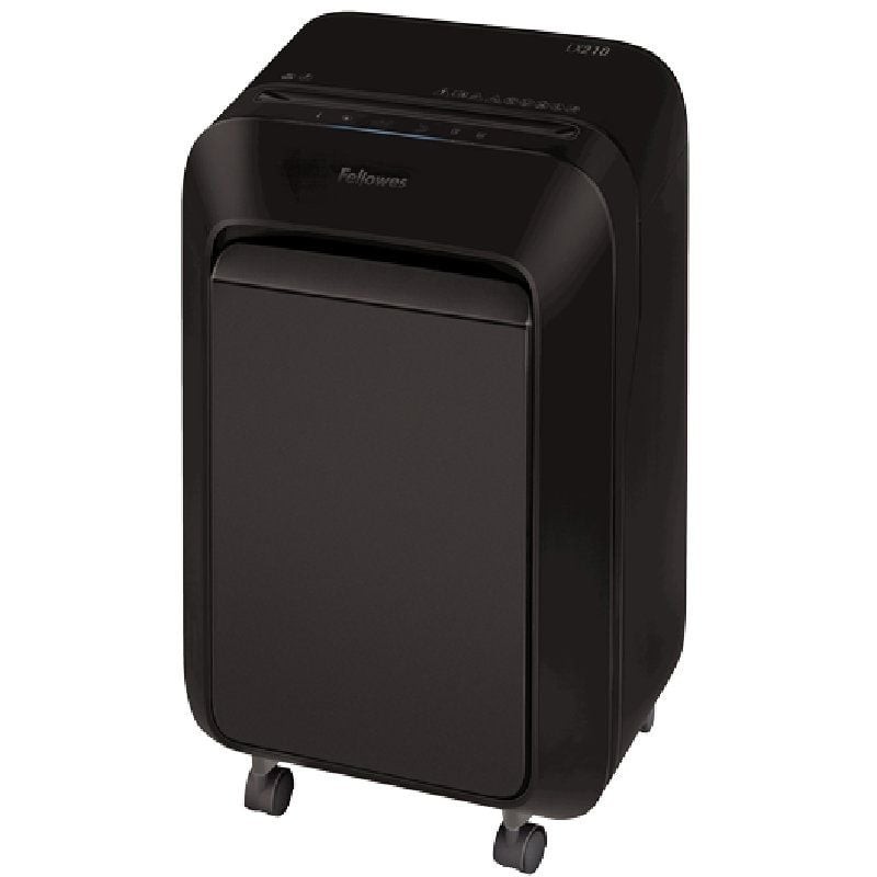 Comprar Destructora Fellowes LX210/ Minicorte de 4 x 12mm/ Negra - Ganga Electrónica