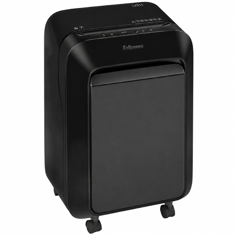 Comprar Destructora Fellowes LX211/ Microcorte de 2 x 12MM/ Negra - Ganga Electrónica