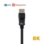 Comprar Cable DisplayPort 1.4 8K Aisens A149-0431/ DisplayPort Macho - DisplayPort Macho/ 1m/ Certificado/ Negro - Ganga Electró