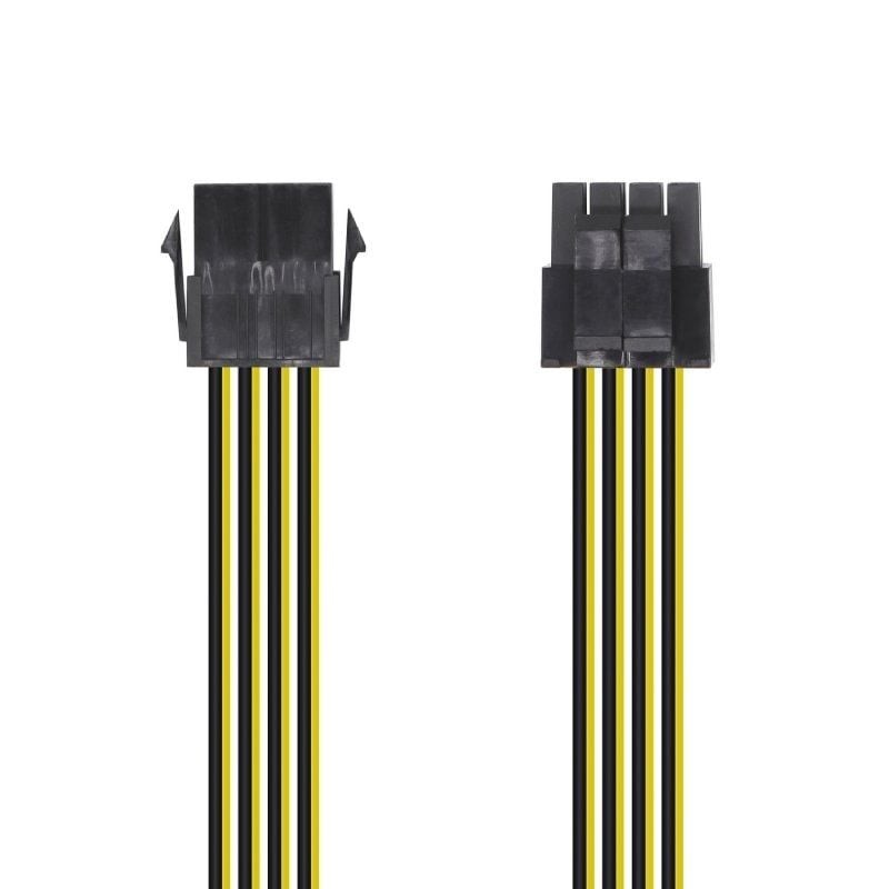 Comprar Cable de Alimentación Microprocesador Aisens A131-0419/ Molex -4+4 PIN Macho - Molex 8 PIN Hembra/ 30cm - Ganga Electrón