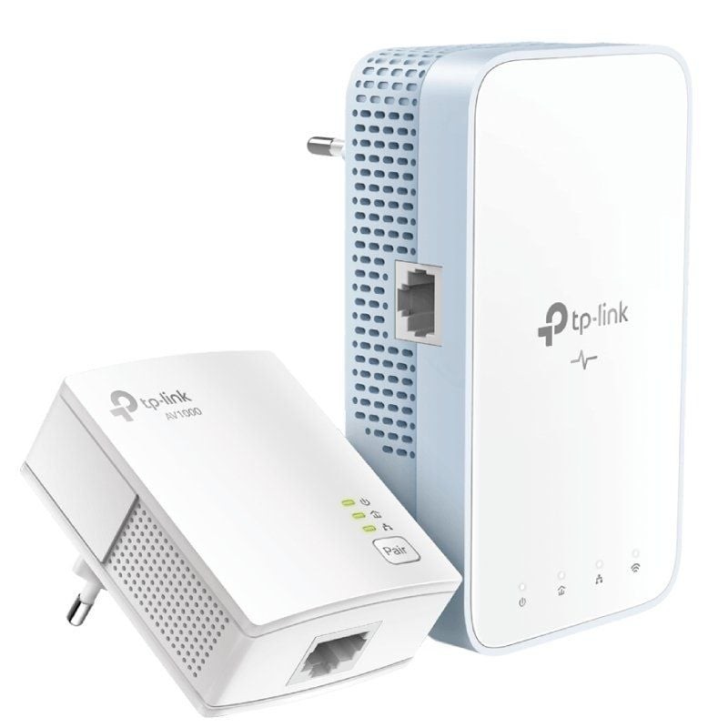 Comprar Adaptador Powerline Tp-Link TL-WPA7517 KIT 1000Mbps/ Alcance 300m/ Pack de 2 - Ganga Electrónica