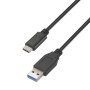 Comprar Cable USB 3.1 Tipo-C Aisens A107-0449/ USB Tipo-C Macho - USB Macho/ 50cm/ Negro - Ganga Electrónica