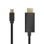 Comprar Cable Conversor Aisens A125-0458/ Mini DisplayPort Macho - HDMI Macho/ Hasta 5W/ 2300Mbps/ 3m/ Negro - Ganga Electrónica