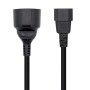Comprar Adaptador Alimentación Aisens A132-0467/ C14 Macho - CEE7 Hembra/ 25cm/ Negro - Ganga Electrónica