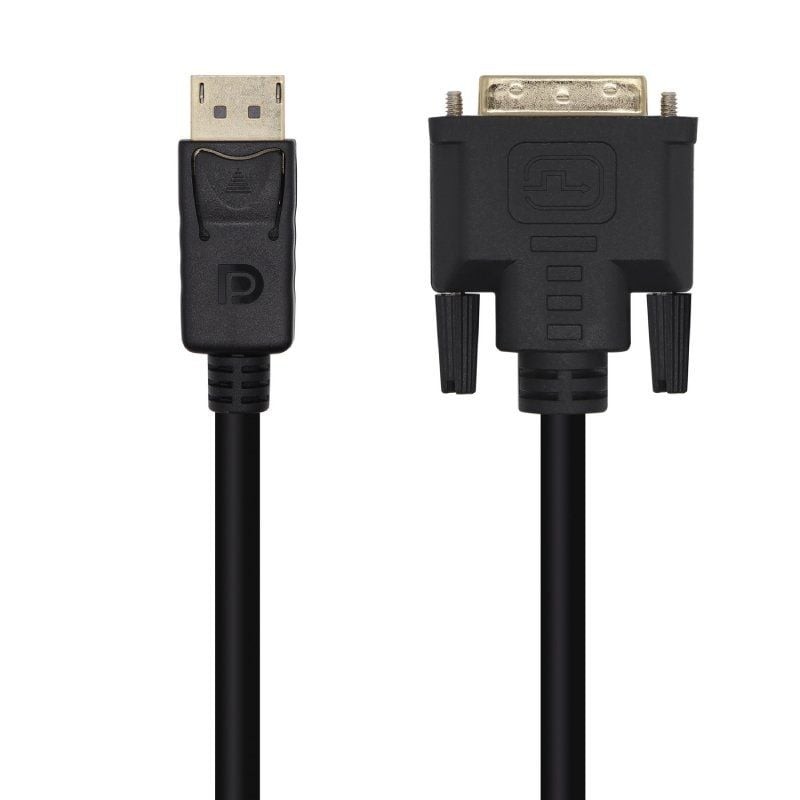Comprar Cable Conversor Aisens A125-0463/ DisplayPort Macho - DVI Macho/ Hasta 5W/ 2300Mbps/ 3m/ Negro - Ganga Electrónica