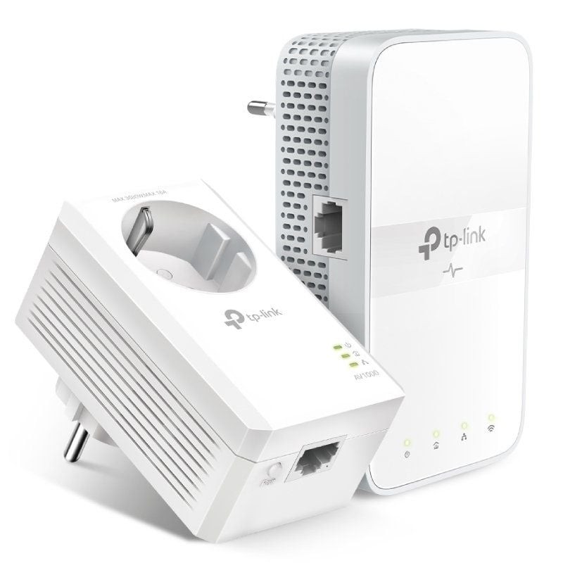Comprar Adaptador Powerline Tp-Link TL-WPA7617 KIT 1000Mbps/ Alcance 300m/ Pack de 2 - Ganga Electrónica