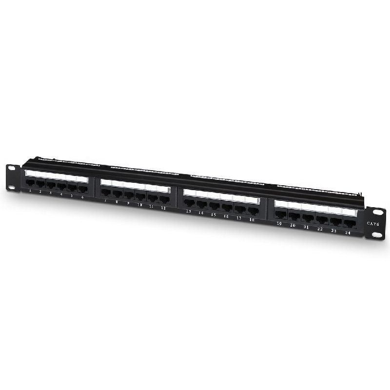 Comprar Patch Panel Aisens A141-0509/ 24 Puertos/ Cat.6/ Altura 1U/ Gestión de Cables - Ganga Electrónica