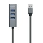 Comprar Hub USB 3.0 Aisens A106-0507/ 4xUSB/ Gris - Ganga Electrónica
