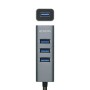 Comprar Hub USB 3.0 Aisens A106-0507/ 4xUSB/ Gris - Ganga Electrónica