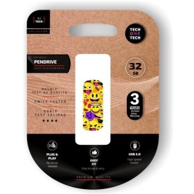 Comprar Pendrive 32GB Tech One Tech Emoji collage USB 2.0 - Ganga Electrónica