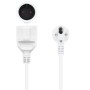 Comprar Cable Alargador de Corriente Nanocable 10.22.0605-W/ Schuko Hembra - Schuko Macho/ 5m/ Blanco - Ganga Electrónica