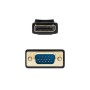 Comprar Cable Conversor Nanocable 10.15.4401/ DisplayPort Macho - VGA Macho/ 1m/ Negro - Ganga Electrónica