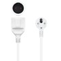 Comprar Cable Alargador de Corriente Nanocable 10.22.0603-W/ Schuko Hembra - Schuko Macho/ 3m/ Blanco - Ganga Electrónica