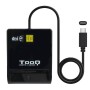 Comprar Lector de DNI TOOQ TQR-211B/ USB Tipo-C/ Negro - Ganga Electrónica