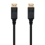 Comprar Cable DisplayPort 1.2 4K Nanocable 10.15.2300/ DisplayPort Macho - DisplayPort Macho/ 50cm/ Negro - Ganga Electrónica