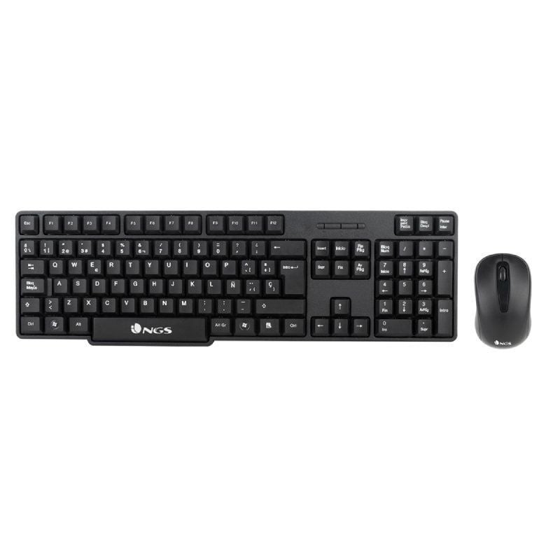 Comprar Teclado y Ratón Inalámbricos NGS Euphoria KIT - Ganga Electrónica