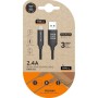 Comprar Cable USB 2.0 Tipo-C Tech One Tech TEC2003/ USB Tipo-C Macho - USB Macho/ 480Mbps/ 1m/ Negro - Ganga Electrónica