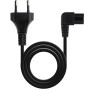 Comprar Cable Alimentación Acodado Nanocable 10.22.0503/ CEE7/16 Macho - C7 Hembra/ 3m/ Negro - Ganga Electrónica
