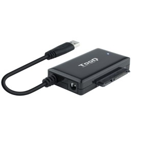 Comprar Adaptador para Discos Duros 2.5'/3.5' TOOQ TQHDA-01A/ USB 3.0 Macho - SATA - Ganga Electrónica