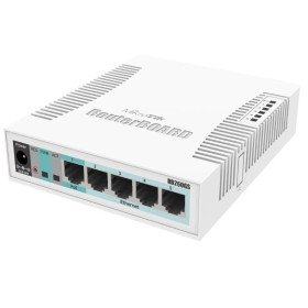 Comprar Switch Mikrotik CSS106-5G-1S 6 Puertos/ RJ45 10/100/1000/ SFP/ PoE - Ganga Electrónica