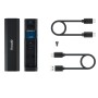 Comprar Caja Externa para Disco SSD M.2 NVMe TOOQ TQE-2223B/ USB 3.2/ Sin tornillos - Ganga Electrónica