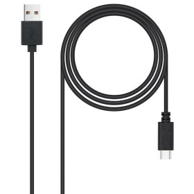 Comprar Cable USB 2.0 Nanocable 10.01.2103/ USB Macho - USB Tipo-C Macho/ 480Mbps/ 3m/ Negro - Ganga Electrónica