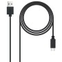 Comprar Cable USB 2.0 Nanocable 10.01.2103/ USB Macho - USB Tipo-C Macho/ 480Mbps/ 3m/ Negro - Ganga Electrónica