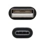 Comprar Cable USB 2.0 Nanocable 10.01.2103/ USB Macho - USB Tipo-C Macho/ 480Mbps/ 3m/ Negro - Ganga Electrónica