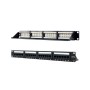 Comprar Patch Panel Nanocable 10.21.4124/ 24 Puertos/ Cat.6a/ Altura 1U - Ganga Electrónica