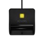 Comprar Lector de DNI USB Tipo-C Aisens ASCR-SN03C-BK/ USB Tipo-C/ Negro - Ganga Electrónica