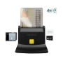 Comprar Lector de DNI y Tarjetas Aisens ASCR-SN04CSD-BK/ USB Tipo-C/ Negro - Ganga Electrónica