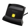 Comprar Lector de DNI y Tarjetas Aisens ASCR-SN04CSD-BK/ USB Tipo-C/ Negro - Ganga Electrónica