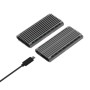Comprar Caja Externa para Disco SSD M.2 SATA/NVMe Aisens ASM2-RGB011GR/ USB 3.2 Gen2/ Sin Tornillos - Ganga Electrónica