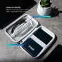 Comprar Funda para Disco Externo de 2.5' TOOQ TQBC-E2503G/ Gris - Ganga Electrónica