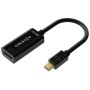 Comprar Cable Conversor Aisens A125-0643/ Mini DisplayPort Macho - HDMI Hembra/ Hasta 5W/ 2300Mbps/ 15cm/ Negro - Ganga Electrón