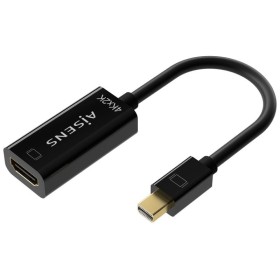 Comprar Cable Conversor Aisens A125-0643/ Mini DisplayPort Macho - HDMI Hembra/ Hasta 5W/ 2300Mbps/ 15cm/ Negro - Ganga Electrón
