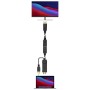 Comprar Cable Conversor 4K Aisens A122-0642/ HDMI Macho - DisplayPort Hembra - USB Macho/ Hasta 10W/ 2250Mbps/ 10cm + 10cm/ Negr