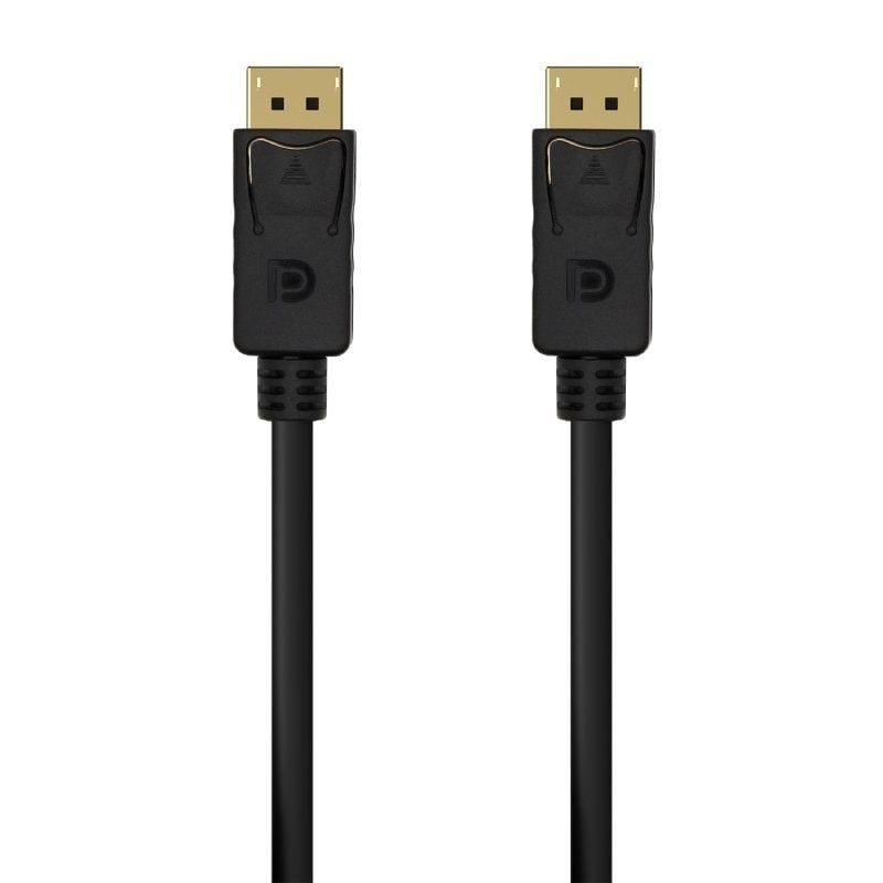 Comprar Cable DisplayPort 1.2 4K Aisens A124-0549/ DisplayPort Macho - DisplayPort Macho/ Hasta 5W/ 2300Mbps/ 1.5m/ Negro - Gang