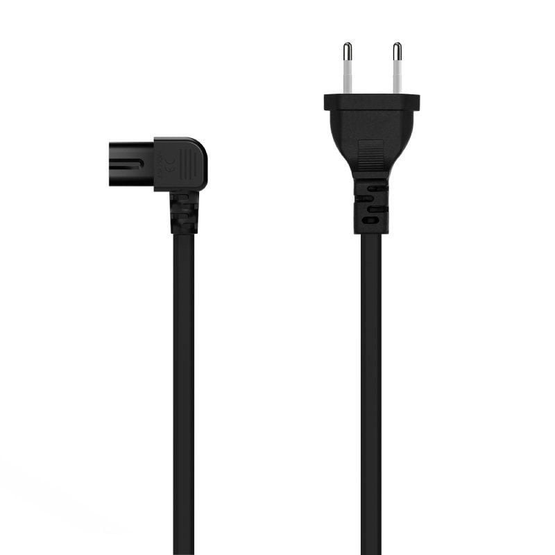 Comprar Cable Alimentación Forma 8 Aisens A132-0599/ CEE7/16 Macho - C7 Hembra/ Hasta 1500W/ 3m/ Negro - Ganga Electrónica