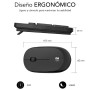 Comprar Teclado y Ratón Inalámbrico Subblim Combo Business Slim CSSW10 - Ganga Electrónica