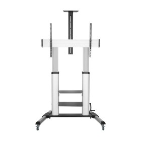 Comprar Soporte de Suelo Inclinable con Ruedas y Manivela Aisens FT100TE-125 para TV 60-100'/ hasta 100kg - Ganga Electrónica