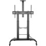 Comprar Soporte de Suelo Inclinable con Ruedas y Manivela Aisens FT100TE-123 para TV 60-100'/ hasta 100kg - Ganga Electrónica