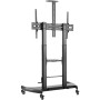 Comprar Soporte de Suelo Inclinable con Ruedas y Manivela Aisens FT100TE-123 para TV 60-100'/ hasta 100kg - Ganga Electrónica