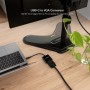 Comprar Cable Conversor Nanocable 10.16.4101-BK/ USB Tipo-C Macho - VGA Hembra/ 10cm/ Negro - Ganga Electrónica