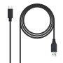Comprar Cable USB 3.1 Tipo-C Nanocable 10.01.4002/ USB Tipo-C Macho - USB Macho/ 10Gbps/ 2m/ Negro - Ganga Electrónica