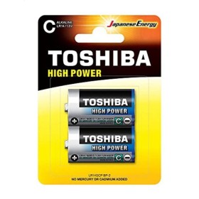 Comprar Pack de 2 Pilas C 2 Toshiba LR14/ 1.5V/ Alcalinas - Ganga Electrónica